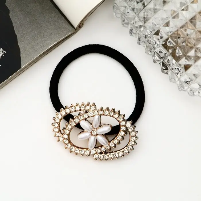 Резинка для волос "Элоди" круги, 4 см