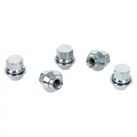 Гайка колесная M12x1,5x28,5, конус подвижный, ключ 19, закрытая, хром для а/м Ford