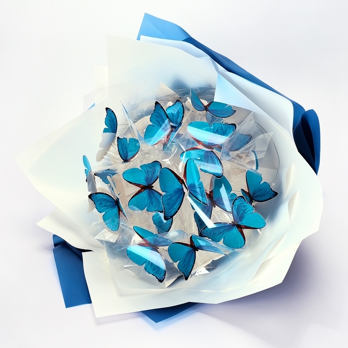 Школа талантов набор для творчесва Букет из бабочек , 35 штук Школа талантов набор для творчесва Букет из бабочек , 35 штук