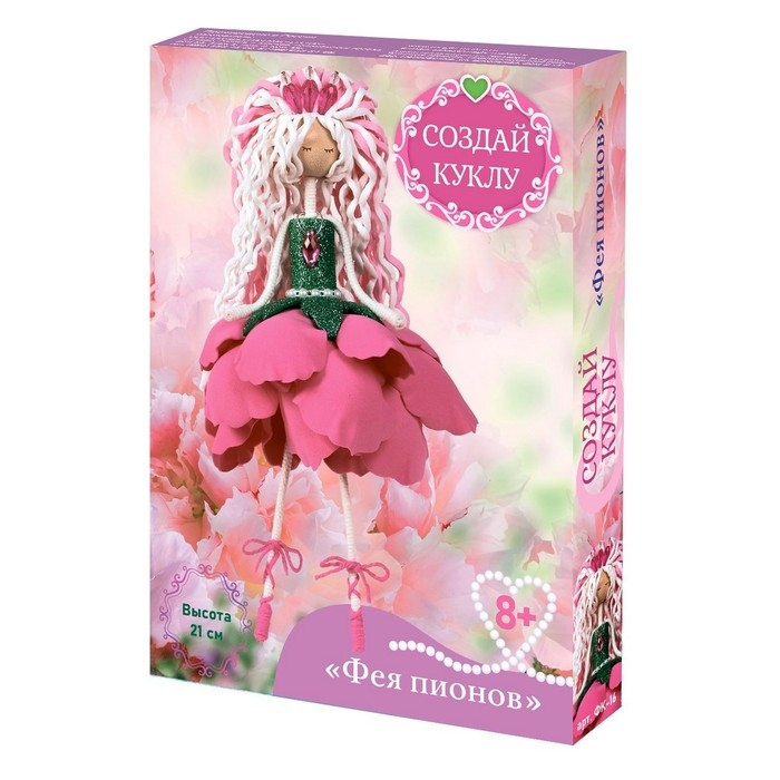 Набор создай куклу «Фея пионов» Набор создай куклу «Фея пионов»
