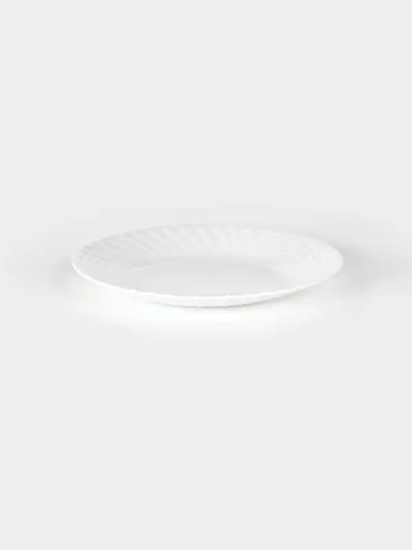 Тарелка десертная &laquo;Сальвадор&raquo;, d=16.3 см, стеклокерамика, белая