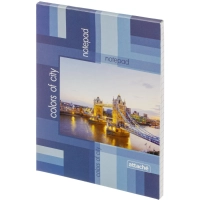 Блокнот на склейке А6 60л. ПЕЙЗАЖ  АТТАСНЕ 8с5 клет.100шт./у