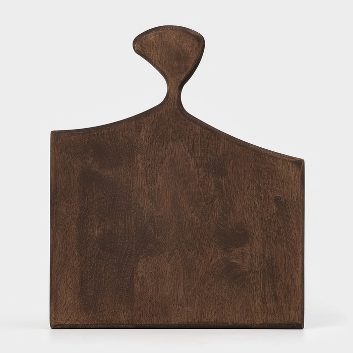 Доска разделочная для подачи Wild Kitchen, 26×22×2.5 см, граб темный Доска разделочная для подачи Wild Kitchen, 26×22×2.5 см, граб темный