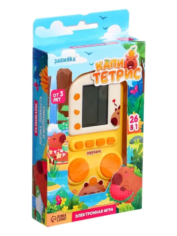 Электронная игра ZABIAKA &laquo;Капитетрис&raquo;