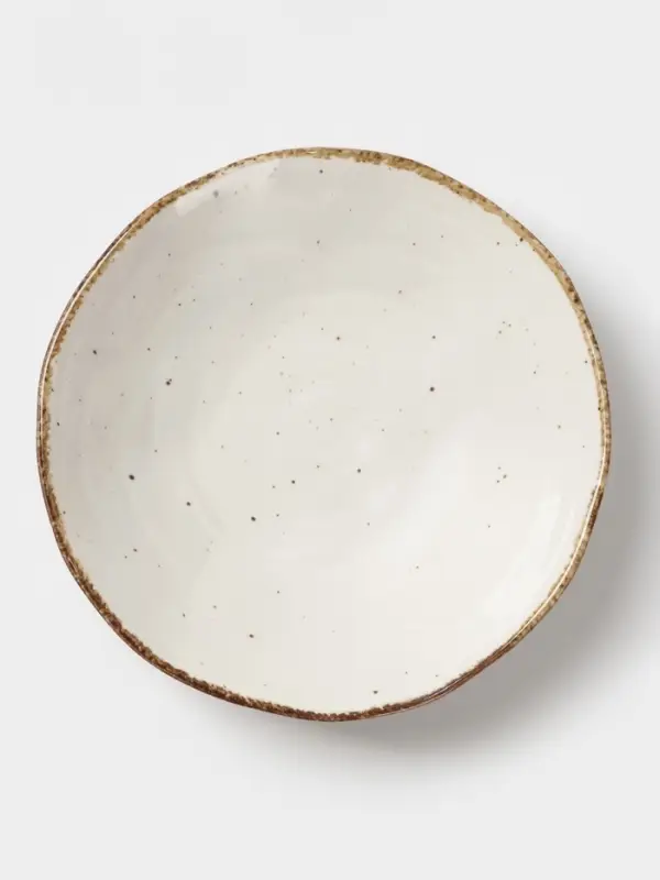 Салатник Magistro Alpine Frost, 600 мл, 18.8&times;5.1 см, фарфор, белый