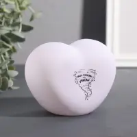 Фигурка световая RISALUX &laquo;Сердце. Ураган&raquo;, LED-ночник, 3хLR44, 8&times;11&times;7 см