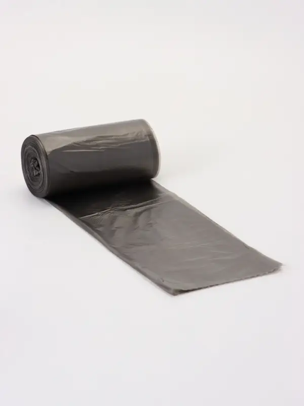 Мешки для мусора в рулоне 60 л, черные, ПНД, 9 мкм, 50 шт