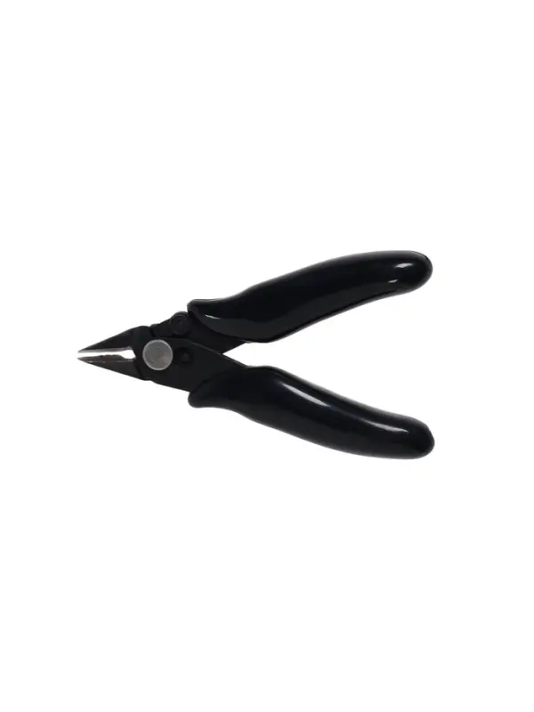 Бокорезы для электроники ТУНДРА mini, нержавеющая сталь, пластиковые рукоятки, 90 мм