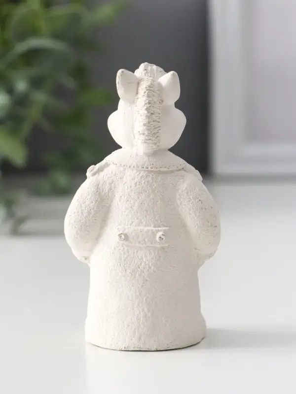 Фигура "Конь в пальто малый" 9х5х4 см, натуральный