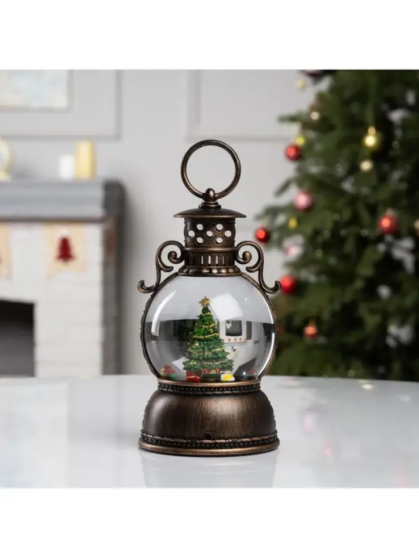 Светодиодная фигура &laquo;Щелкунчик&raquo;, 20&times;10.5 см, музыка, от батареек ААх3, USB, свечение тёплое белое