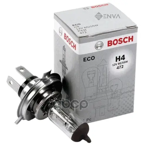 лампа eco h4 90 12v [60/55w] Bosch арт. 1 987 302 803