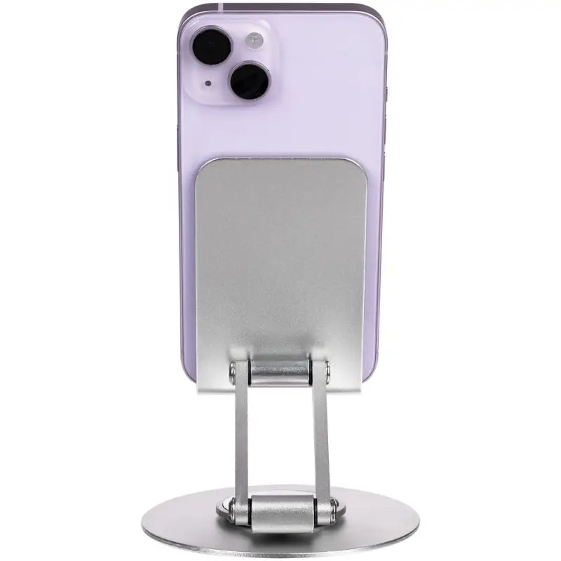 Подставка для смартфона Smartic, серебристая Подставка для смартфона Smartic, серебристая