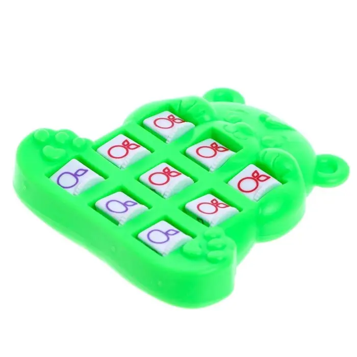 Настольная игра для детей на логику «Крестики-нолики. Мишка», цвет МИКС, 2 игрока, 5+ Настольная игра для детей на логику «Крестики-нолики. Мишка», цвет МИКС, 2 игрока, 5+