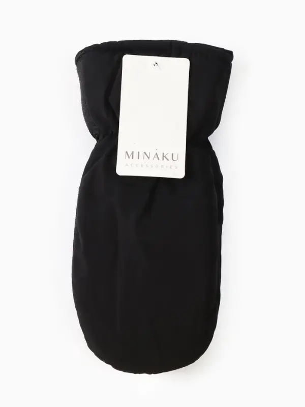 Варежки зимние мужские непромокаемые  р-р 25 см цв.чёрный