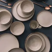 Блюдо сервировочное Доляна &laquo;Альпийский крем&raquo;, 26.5&times;2, керамика, бежевое