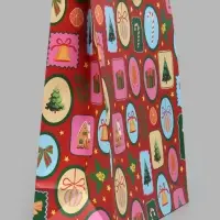 Пакет подарочный ламинированный &laquo;Новогодние радости&raquo;, M 26&times;32&times;12 см