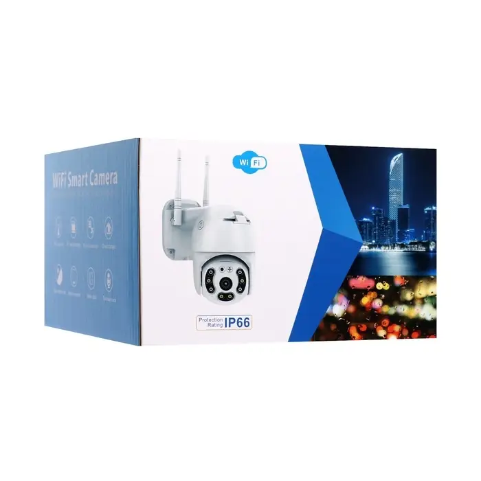Видеокамера WiFi Cam-15, IP, 2 Мп, поворот 355 °, микрофон, 3.6 мм объектив, белая Видеокамера WiFi Cam-15, IP, 2 Мп, поворот 355 °, микрофон, 3.6 мм объектив, белая