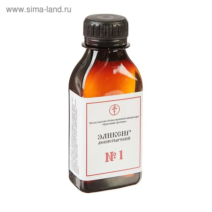 Эликсир монастырский &laquo;От давления&raquo; 100 мл