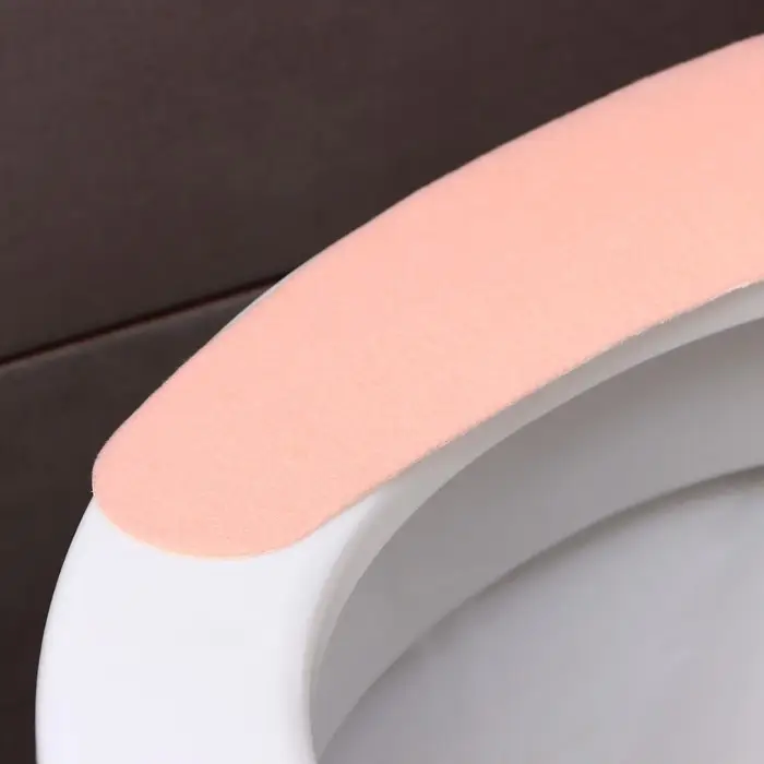 Наклейка на унитаз однотонные, 2 шт (розовая) Наклейка на унитаз однотонные, 2 шт (розовая)