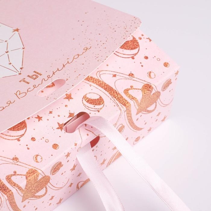 Коробка подарочная складная, упаковка, «С любовью», 16.5 х 12.5 х 5 см, БЕЗ ЛЕНТЫ Коробка подарочная складная, упаковка, «С любовью», 16.5 х 12.5 х 5 см, БЕЗ ЛЕНТЫ