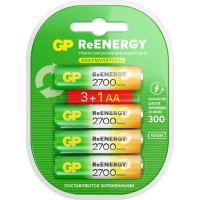 Аккумулятор GP 2600mAh AA 270AAHC3/1-2DECRC4/ 270AAHC3/1RGY-2CRCB4, бл/4шт