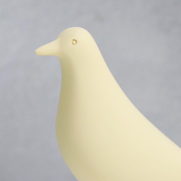 Сувенир полистоун Сувенир полистоун "Птица - длинные лапки" белая 23х17 см