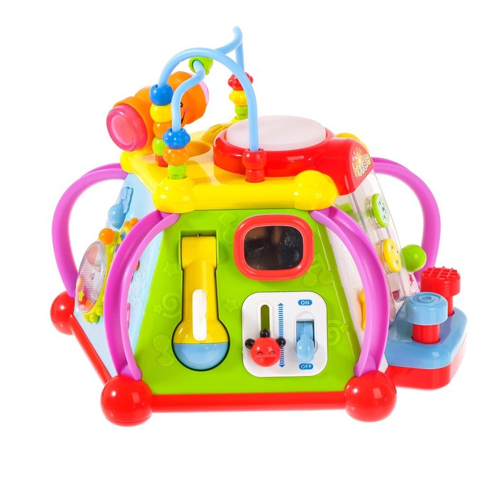 Развивающая игрушка «Логический центр», звуковые эффекты, МИКС Развивающая игрушка «Логический центр», звуковые эффекты, МИКС