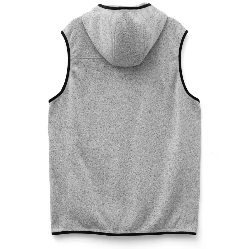 Жилет с капюшоном унисекс Gotland, серый, размер S Жилет с капюшоном унисекс Gotland, серый, размер S