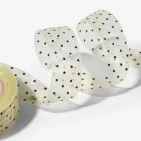 Лента капроновая &laquo;Горох&raquo;, 25 мм, 23&plusmn;1 м, бежевая