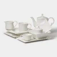 Блюдо фарфоровое сервировочное Magistro Kingdom, 27,5&times;16&times;1,9 см