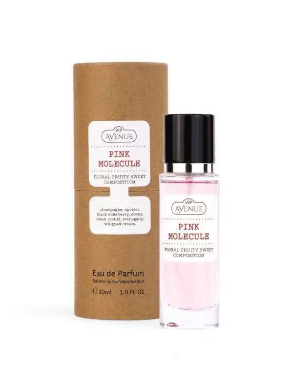 Парфюмерная вода женская VIPAVENUE Pink Molecule, 30 мл Парфюмерная вода женская VIPAVENUE Pink Molecule, 30 мл