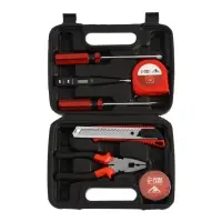 Набор инструментов в кейсе ЛОМ &laquo;23 ФЕВРАЛЯ&raquo;, в подарочной упаковке, 7 предметов