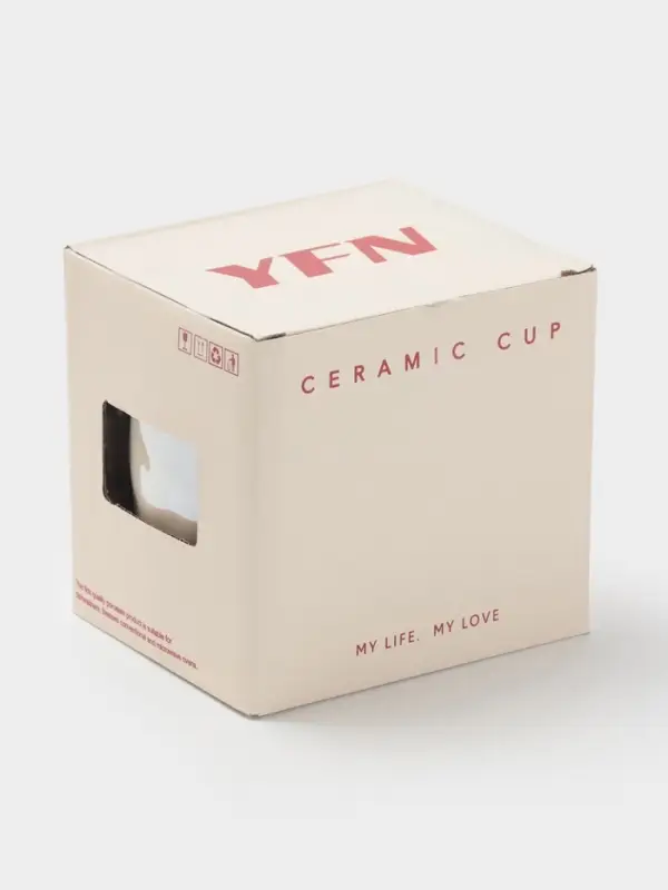 Кружка 350 ид Кружка 350 ид "Бантик" 8,5х9 см розовый бант