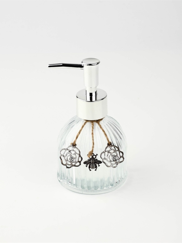 Дозатор для жидкого мыла  Дозатор для жидкого мыла "Цветочки", 250 мл