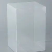 Складная прозрачная коробка из PVC, для упаковки подарков, 12&times;12&times;18 см