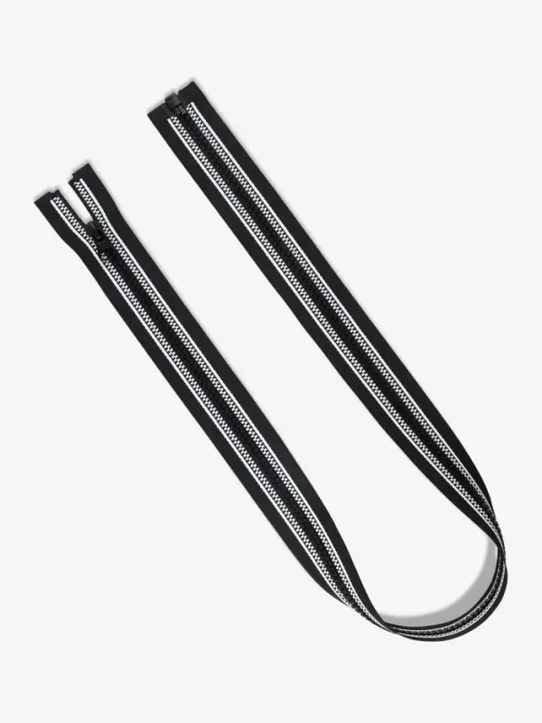 Молния &laquo;Трактор&raquo;, №5, разъёмная, 70 см, замок автомат, чёрная