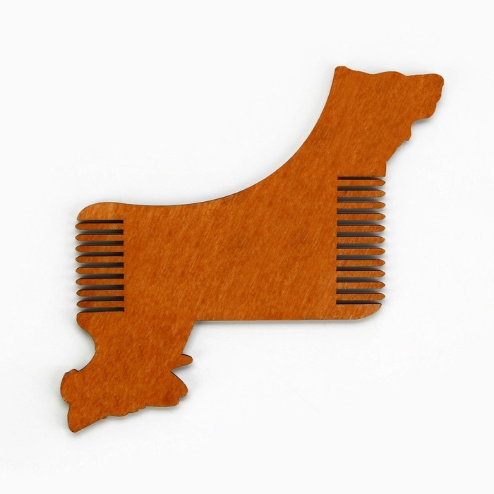 Расческа для бороды в конверте «Для сильных мужчин» 11 х 10,4см Расческа для бороды в конверте «Для сильных мужчин» 11 х 10,4см