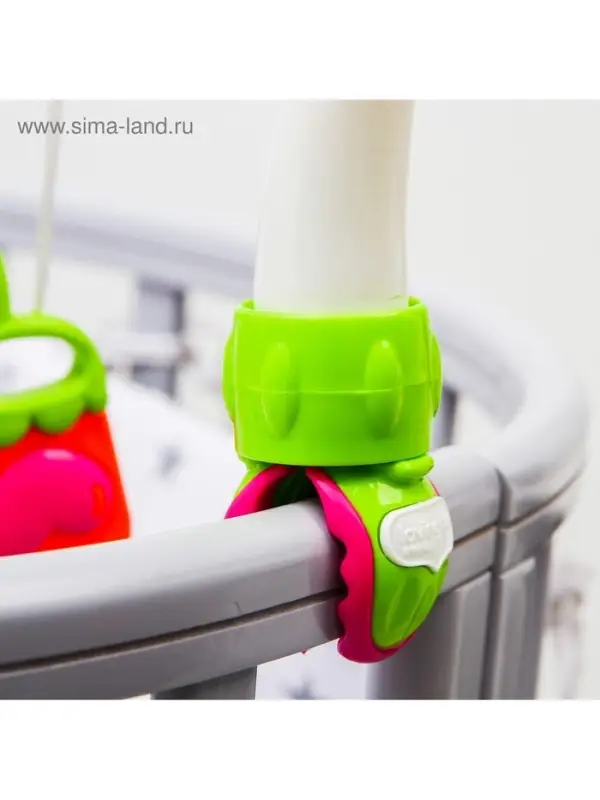 Мобиль музыкальный на кроватку Крошка Я &laquo;Полянка&raquo;, на батарейках