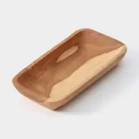 Блюдо, 20&times;10&times;3 см, тиковое дерево