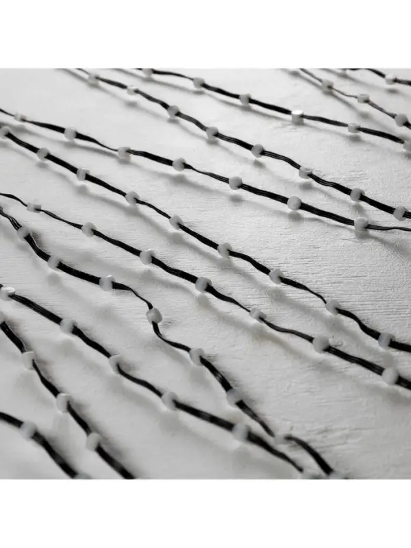 Умная гирлянда &laquo;Нить&raquo; 5 м, роса с насадками &laquo;Шарики&raquo;, IP20, черный провод, 100 LED, пульт ДУ, приложение, свечение RGB, USB