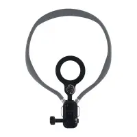 Крепление на шею для смартфона и экшн-камеры K31 Hoco черный с серым