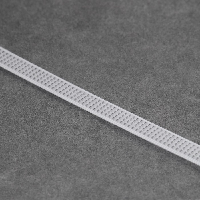 Корсетный регилин, 6 мм, 46 м, цвет белый Корсетный регилин, 6 мм, 46 м, цвет белый