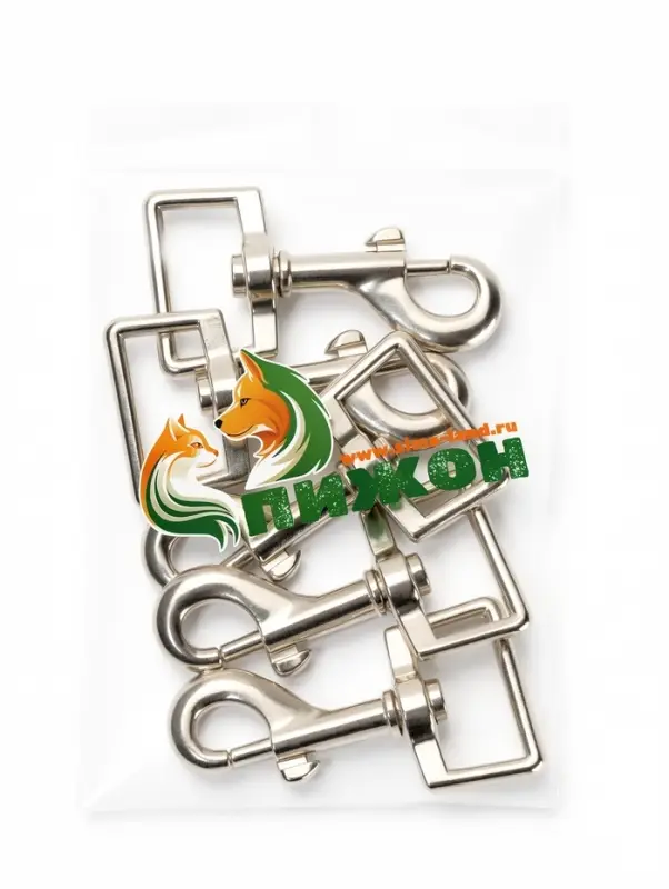 Карабин с основанием-трапецией, 5.9 см