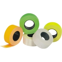 Этикет-лента 26х16 желт прям 1000шт/рул 10рул/уп