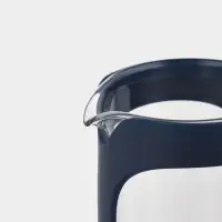 Заварочный чайник френч - пресс Magistro &laquo;Хельсинки&raquo;, 350 мл, стекло, тёмно-синий