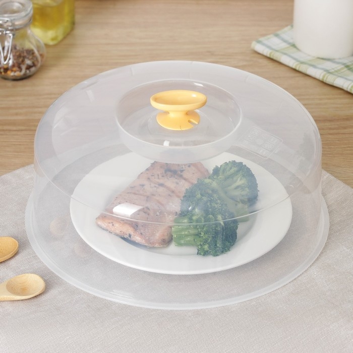 Крышка для СВЧ, d=27 см, цвет МИКС Крышка для СВЧ, d=27 см, цвет МИКС