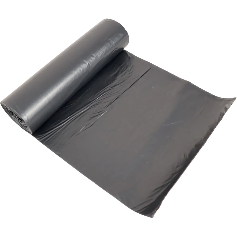 Мешки для мусора ПНД 120л 9мкм 50шт/рул черный 68x100