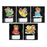 Тетрадь 12 листов в клетку Calligrata &laquo;Влад А4&raquo;, обложка мелованный картон, МИКС