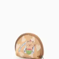 Кошелёк детский &laquo;Капибара&raquo;, монетница, на молнии 10.5&times;2.5&times;8 см, с принтом, МИКС