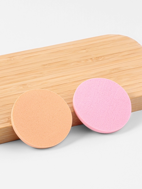 Набор д/макияжа 4шт: 2 пуховки, 2 спонжа латекс/полиэстер роз/беж пакет QF Набор д/макияжа 4шт: 2 пуховки, 2 спонжа латекс/полиэстер роз/беж пакет QF